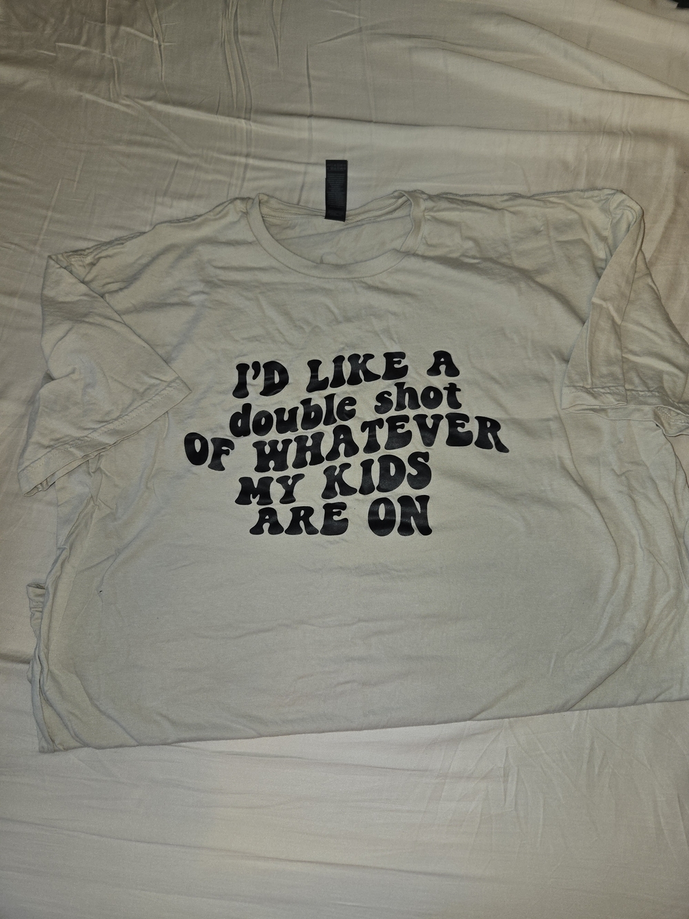 Women's Cream Graphic Tee